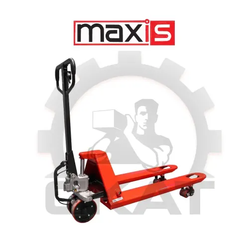 Тележка гидравлическая Maxis HP2.5MA  (гп 2,5т., с  функцией реверсивного торможения, вилы 1150 мм, колеса полиуретан двойные)