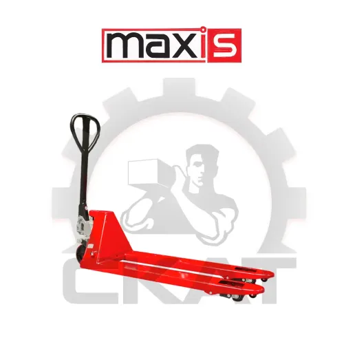 Тележка гидравлическая Maxis HP2.5  (г/п  2,5 т, удлиненные вилы 1500мм, колеса полиуретан двойные)