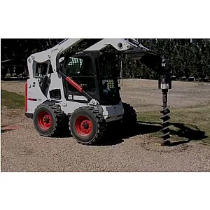 Шнек для гидробура Bobcat (США) диаметр 152,4 мм, длина 1240мм, абразивный, с двухзубым стандартным наконечником
