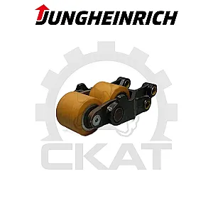 Колесо подвилочное 82x70 Jungheinrich ECE118, ERE120, EJE230, в сборе с держателем