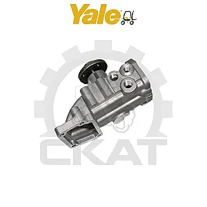 Корпус термостата системы охлаждения двигателя  Yale GLC60-70VX, GLP40-55VX со шкивом крыльчатки вентилятора