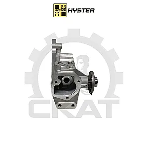 Корпус термостата системы охлаждения двигателя Hyster H4.0-9.00FT, S6.00-7.00FT со шкивом крыльчатки вентилятора