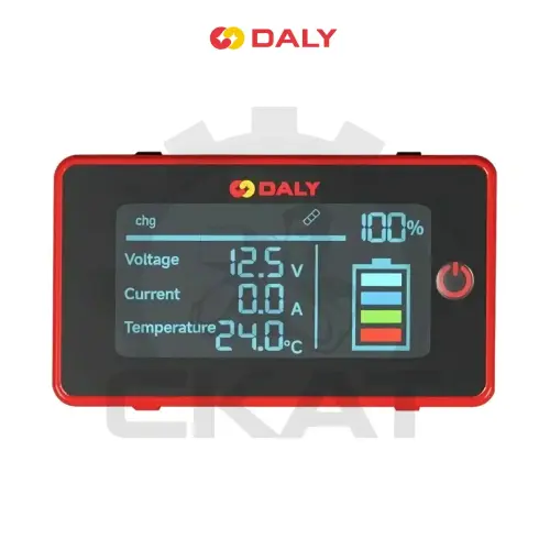 ЖК-дисплей cистемы мониторинга АКБ Daly Smart BMS (коннектор UART)