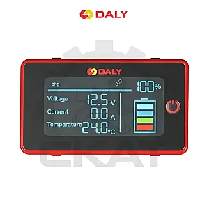 ЖК-дисплей cистемы мониторинга АКБ Daly Smart BMS (коннектор UART)