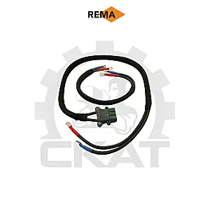 Разъём Rema (папа) DIN 80А 35мм2 (оригинал REMA GmbH) с кабелем электрическим