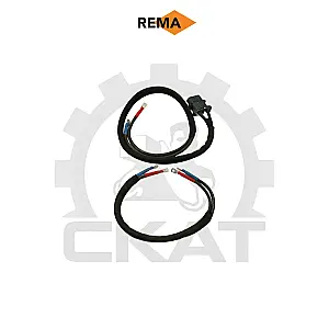 Разъём Rema (папа) DIN 80А 35мм2 (оригинал REMA GmbH) с кабелем электрическим