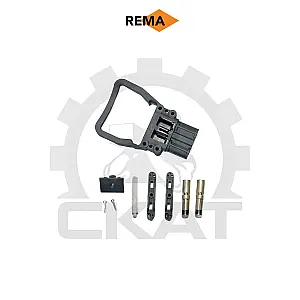 Разъём Rema (мама) DIN 160А 50 мм2 (оригинал REMA GmbH) с ручкой