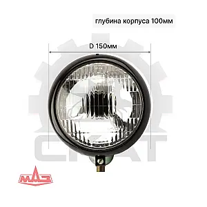 Фара передняя МТЗ  круглая