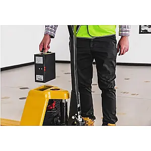 Самоходная электрическая тележка (рохля) li-ion 48В/15Ач LIFTTRUCK EPT15H с дополнительной АКБ