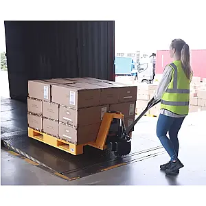 Самоходная электрическая тележка (рохля) li-ion 48В/10Ач LIFTTRUCK EPT15H, спаренные колеса
