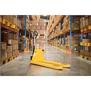 Самоходная электрическая тележка (рохля) li-ion 48В/10Ач LIFTTRUCK EPT15H, спаренные колеса