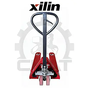 Гидравлическая тележка Xilin HP2.5 (г/п 2500 кг, вилы 1150 мм) стандартная, двойные полиуретановые колеса