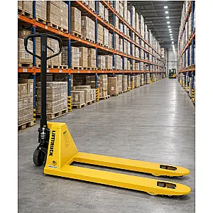 Гидравлическая тележка LIFTTRUCK PM2.5 (г/п 2500 кг, вилы 1150 мм) стандартная, двойные полиуретановые колеса