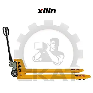 Тележка гидравлическая Xilin BF2000 (г/п 2тн, удлиненные  вилы 1800 мм, колеса полиуретан двойные)