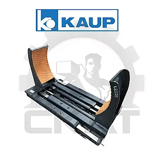 Захват для бочек + боковое смещение Kaup (Германия), г/п 700 кг, ширина раскрытия лап 400-1200 мм; с регулировкой давления