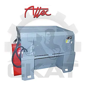 Кормораздатчик Attec (Бельгия) 0,56м3 двухшнековый для фронтальных погрузчиков
