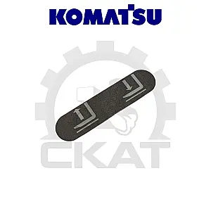Наклейка правая на переключатель рукояти управления Komatsu MWP18-30, MWS10-14