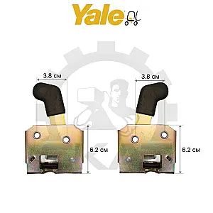 Замок двери Yale GDP/GLP50-100 (комплект на две двери)