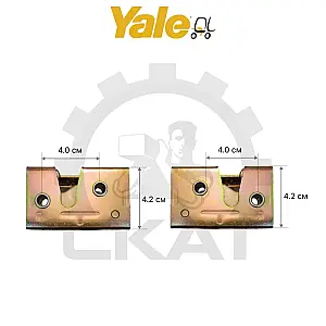 Замок двери Yale GDP/GLP50-100 (комплект на две двери)