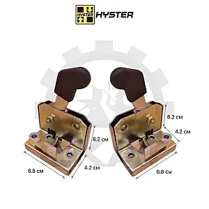 Замок двери Hyster H5.00-10.00FT, S5.00-10.00FT (комплект на две двери)
