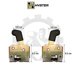 Замок двери Hyster H5.00-10.00FT, S5.00-10.00FT (комплект на две двери)